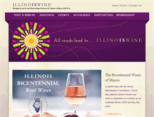 Tablet Screenshot of illinoiswine.com